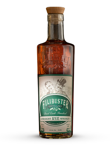 Filibuster Products : Dual Cask Straight Rye Whiskey